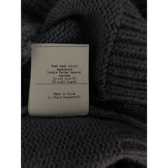 Kancy Kole S Cardigan Sweater Gray Blue Long Sl Soft Button Down Small Pockets - Picture 6 of 8